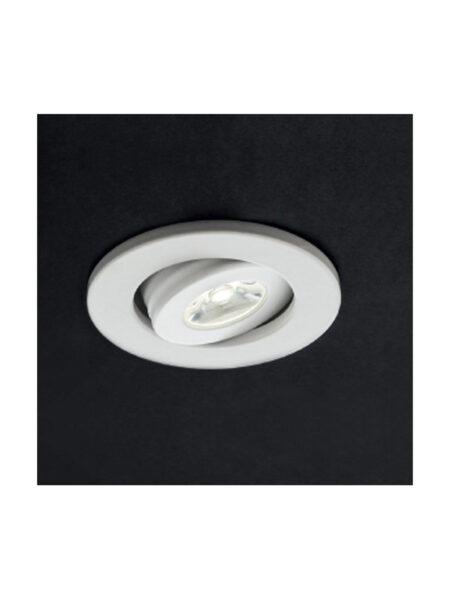 1W LED įleidžiamas pakreipiamas šviestuvas MT 119 LED, aliuminio sp., 4000K