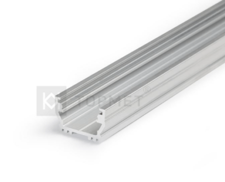 LED juostos profilis UNI12, neanoduotas aliuminis, 3m