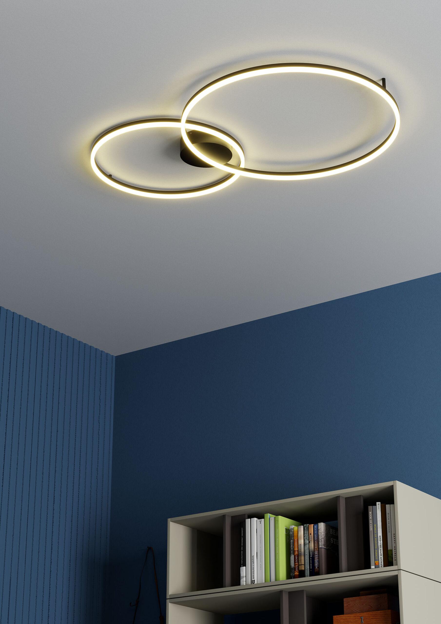 24,5W LED paviršinis šviestuvas ORBIT, bronzos sp., 4000K, DALI, 01-1903-DALI