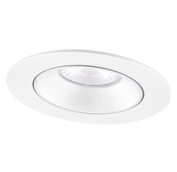 4/6/8W LED įleidžiamas šviestuvas, baltas, 2700K, dimeriuojamas, reguliuojamas