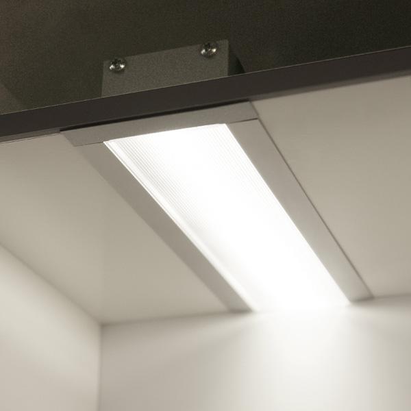 LED juostos profilis PHIL, baltas, 2m