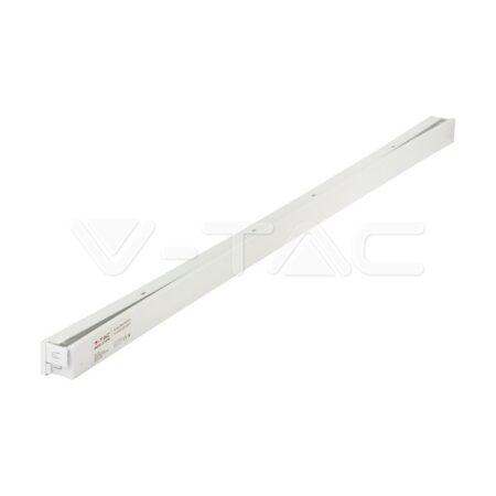 LED panelės išorinio montavimo rėmelis, 120x30cm, baltas