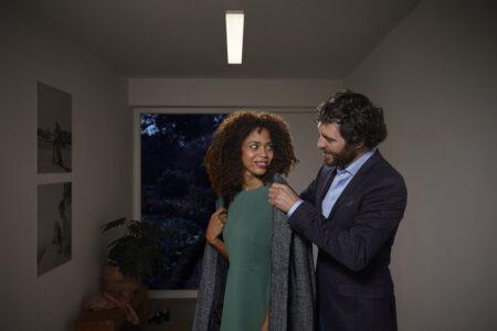 35W paviršinė panelė SMART + WIFI, balta, 3000…6500K