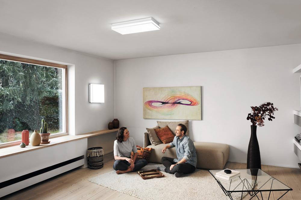 42W paviršinis šviestuvas, baltas, 3000…6500K, išmanus+WiFi valdymas - Image 2