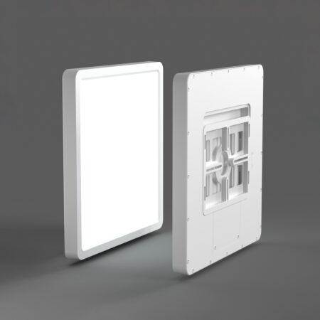 45W LED paviršinė panelė BASTIA, balta, 2800/4000/6000K