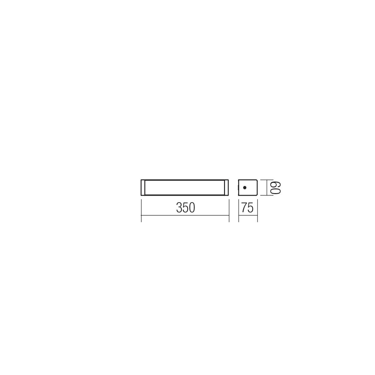 8W LED sieninis šviestuvas LEDO, chromo sp./baltas, 4000K, IP44 - Image 2