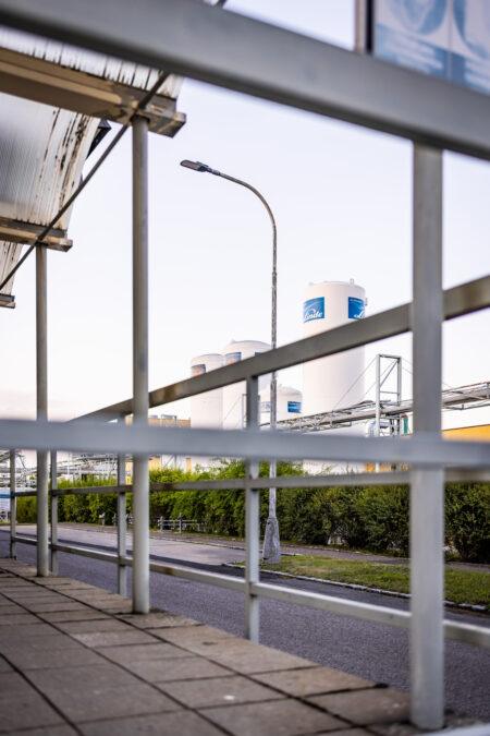 90W gatvės šviestuvas ECO AREA SPD, pilkas, 4000K