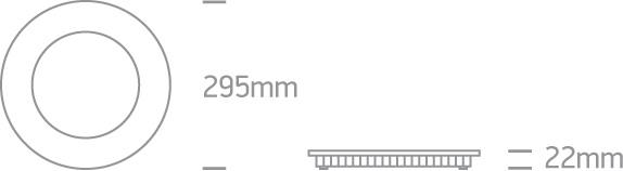30W LED įleidžiama panelė, balta, 4000K, 10130FA/W/C - Image 2