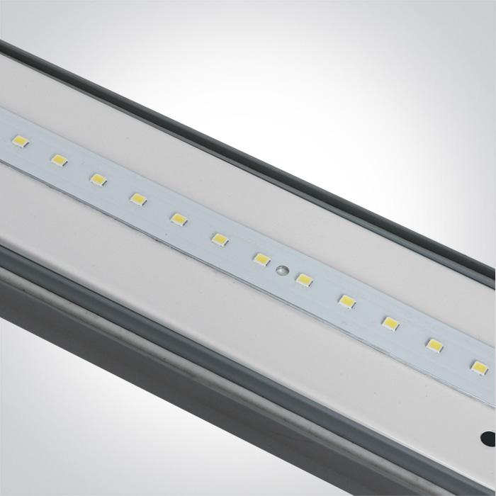 15W LED T8 šviestuvas, pilkas, 4000K, 38118M/C - Image 2