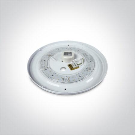 26W LED plafonas, baltas, 3000K, 62024C/W