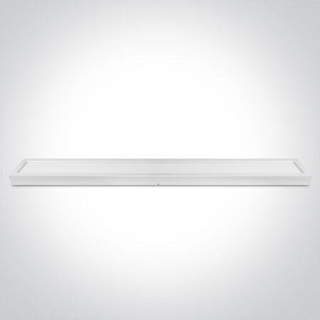 40W LED plafonas, baltas, 3000K, 62140RF/W/W