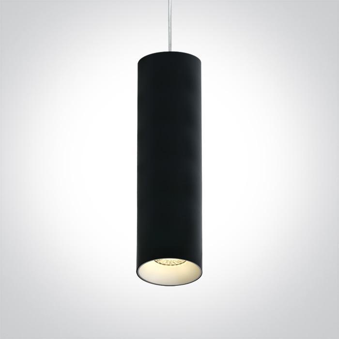 Pakabinamas šviestuvas, GU10, juodas, 63105MA/B