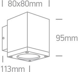 6W LED cilindro formos šviestuvas, pilkas, 3000K, 67138F/G/W