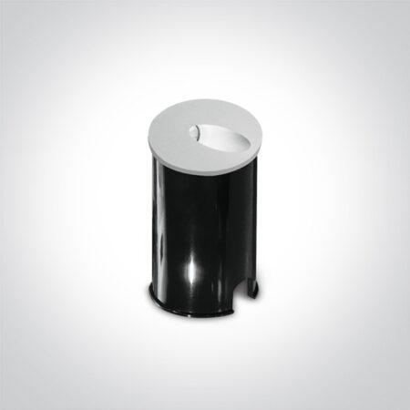 3W LED sieninis šviestuvas, baltas, 3000K, 68030/W/W