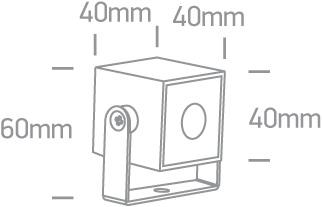 1W LED lauko šviestuvas, antracito sp., 3000K, 7052B/AN/W