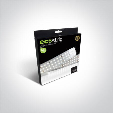 48W/m lanksti LED juosta, 294LED/m, 3000K, IP20, 2m ritė, karpoma kas 7,14cm, 2m ritė, 7885/W
