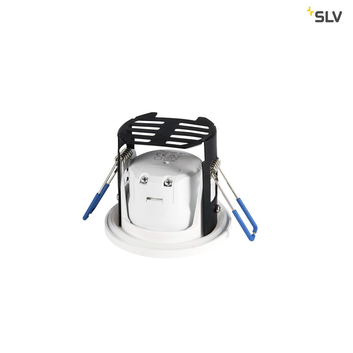 6W LED atsparus gaisrui įleidžiamas lubų šviestuvas KAMUELA ECO, baltas, 4000K, 38°, dimeriuojamas, IP65