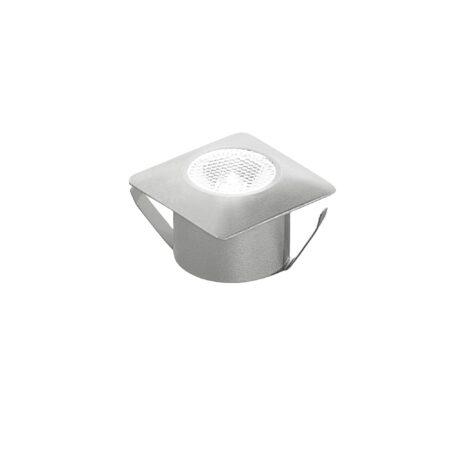 1,2W LED įleidžiamas šviestuvas ASSO, baltas, 3000K