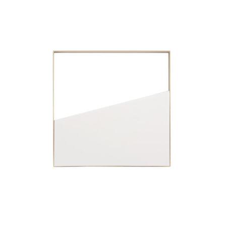 10W LED lubinis šviestuvas ALBA, baltos/aukso sp., CCT
