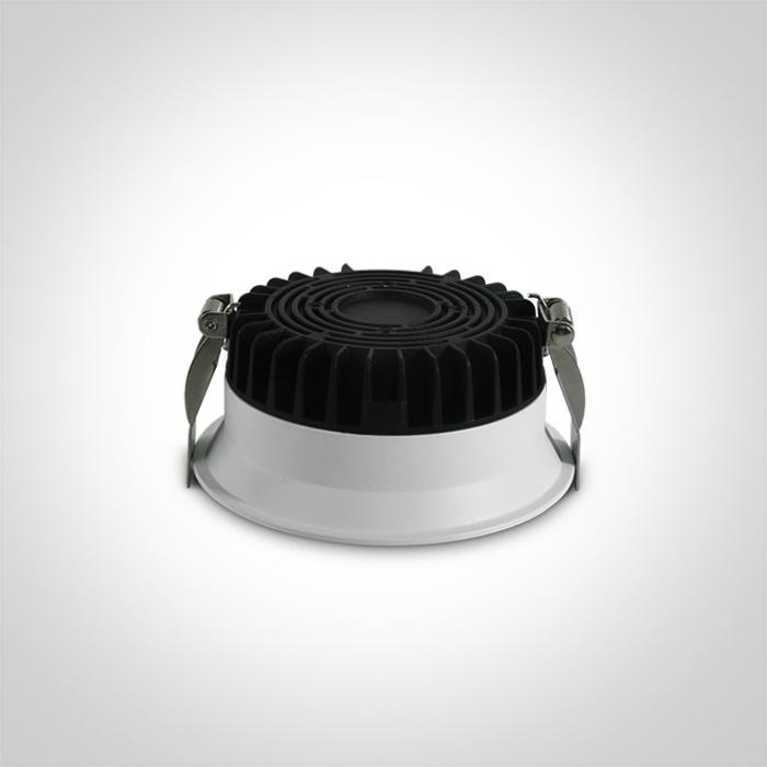 12W LED įleidžiamas šviestuvas, baltas, 3000/4000/5000K, 10109D/W/V - Image 2