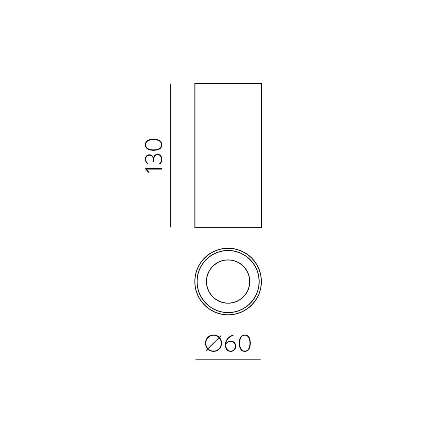 12W LED lubinis šviestuvas PIPE, baltas, 2700K, P3986090B - Image 3