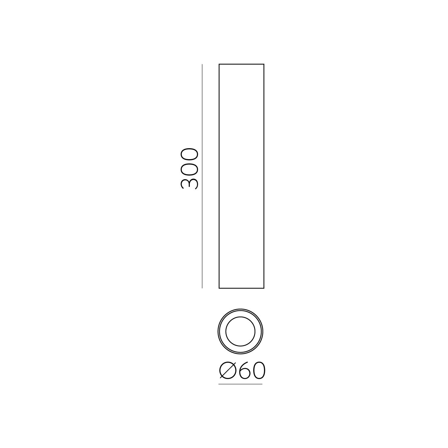 12W LED lubinis šviestuvas PIPE, baltas, 2700K, P3986091B - Image 3