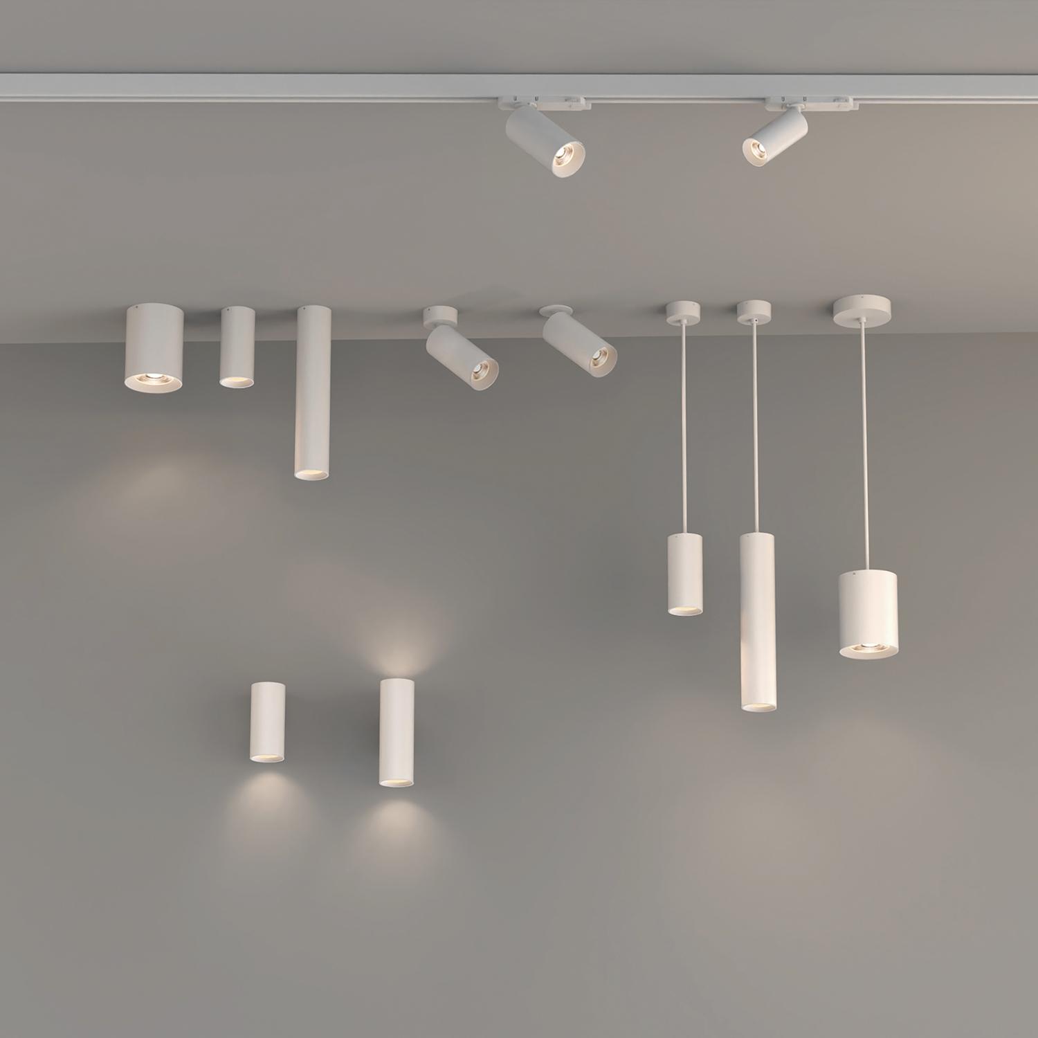12W LED sieninis šviestuvas PIPE, baltas, 4000K, dimeriuojamas, A3986010BDP - Image 2