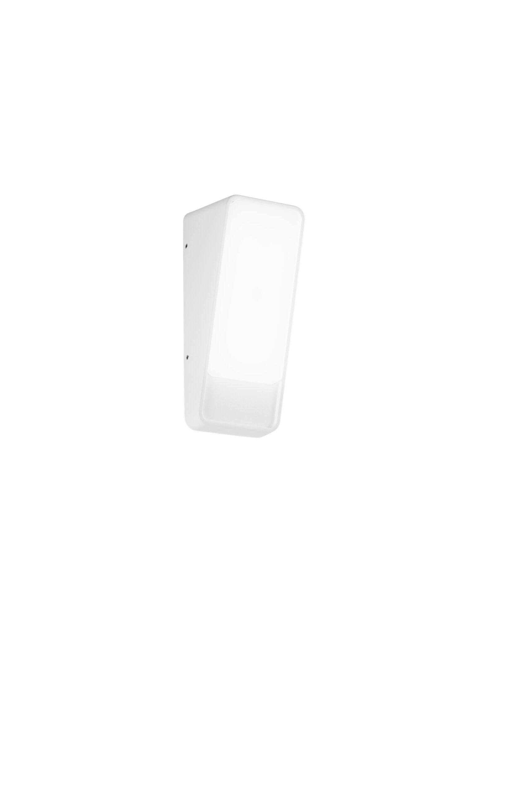 13,9W LED lauko sieninis šviestuvas COUPE, baltas, IP65