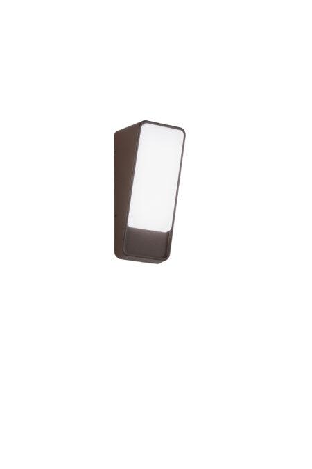 13,9W LED lauko sieninis šviestuvas COUPE, bronzos sp., IP65
