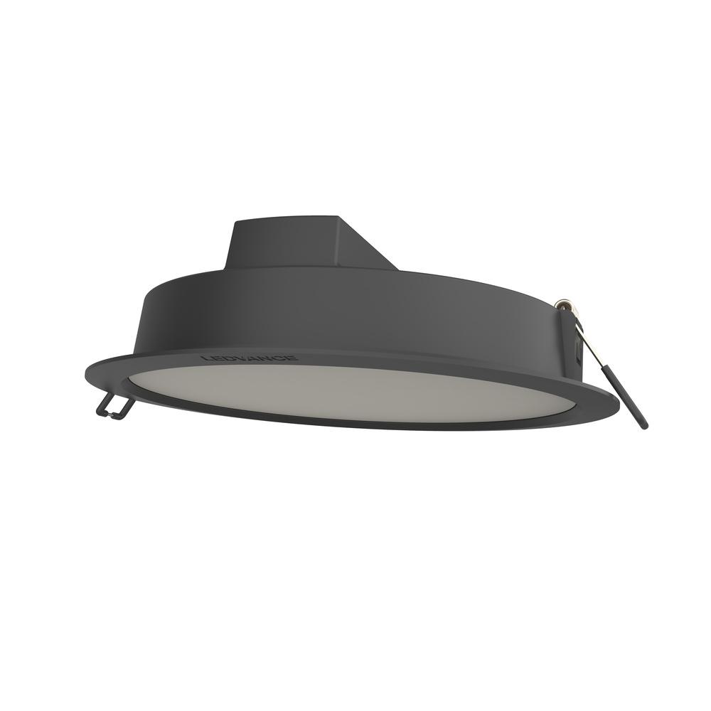 13W LED įleidžiama panelė DOWNLIGHT IP44 GEN2, juoda, 3000K, 100° - Image 2