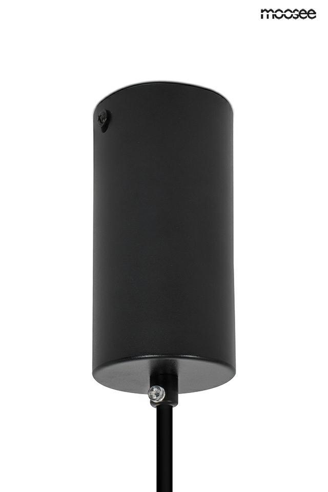 14W LED pakabinamas šviestuvas OMBRE 100, juodas, 3000K - Image 3