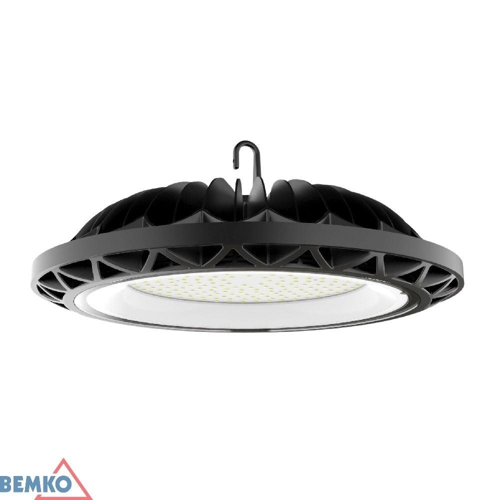 150W LED UFO šviestuvas VOYAGER, juodas, 6000K, IP65 - Image 2