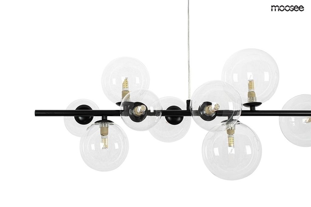 15W LED + 10xG9 pakabinamas šviestuvas ALURE LINE 120, juodas, 3000K, lemputės parduodamos atskirai - Image 3