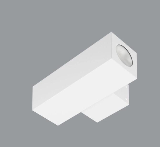 8,9W LED sieninis šviestuvas BERYL PROOF WALL K, baltas, 4000K, IP65 - Image 2