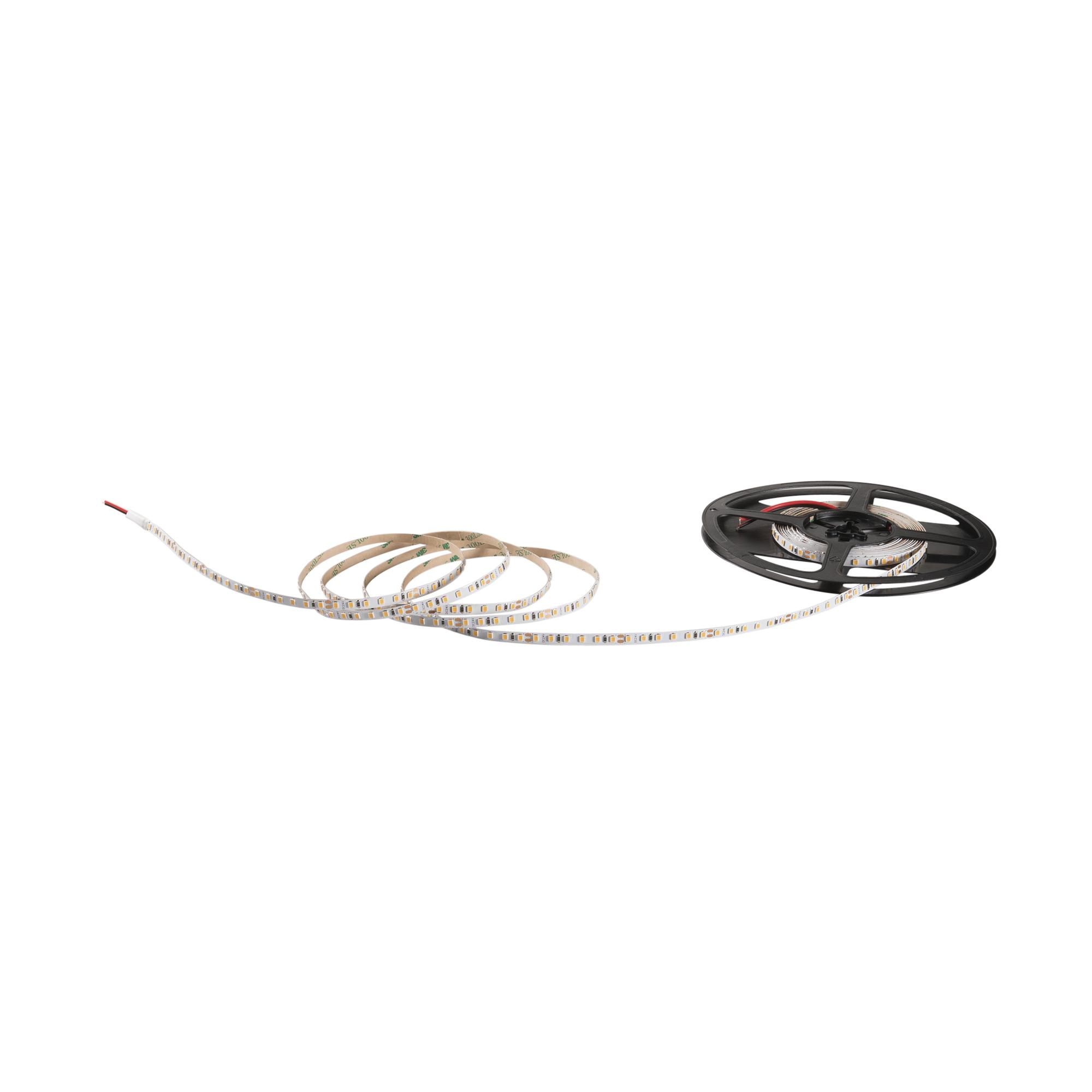 16W/m LED juosta, 120LED/m, 3000K, IP20, 24V, 5m ritė