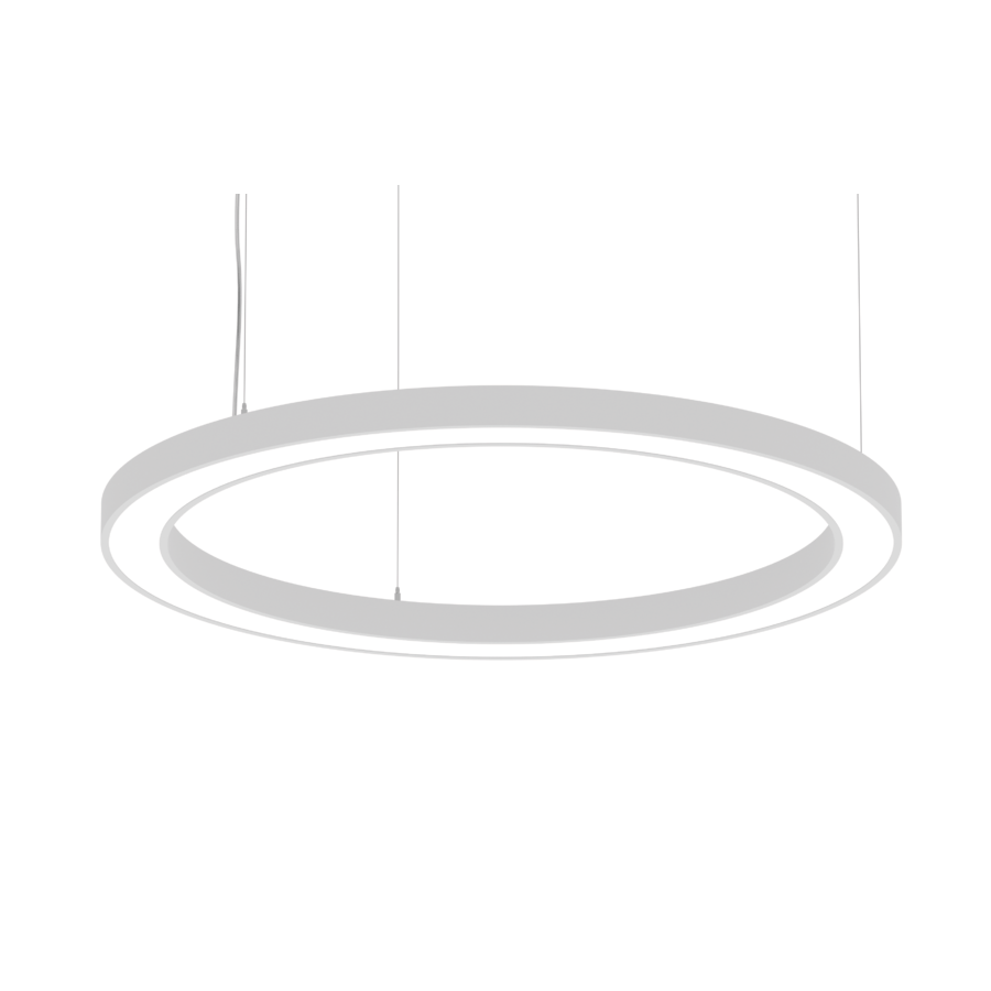 424W LED pakabinamas šviestuvas FI.ALPHA PENDANT SHALLOW, 4,5m, baltas, 4000K, DALI - Image 2