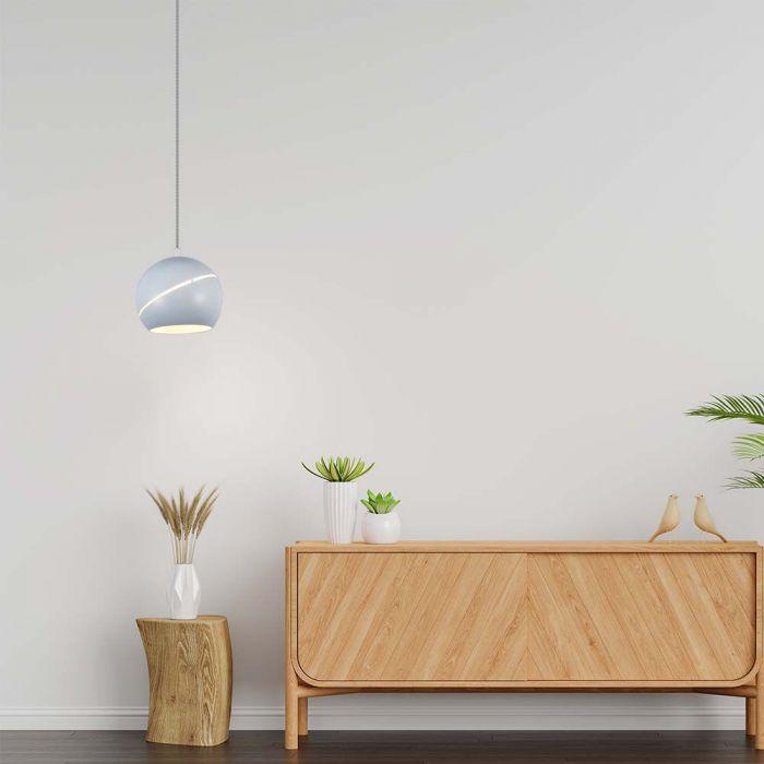 8,5W LED pakabinamas šviestuvas, baltas, 3000K - Image 8