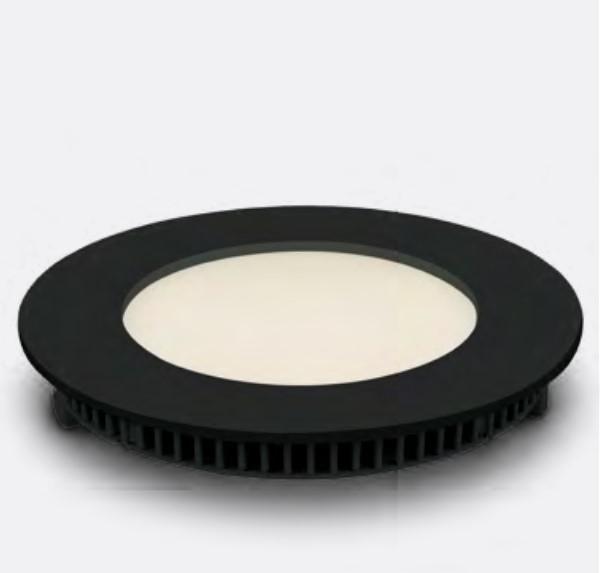 8W LED įleidžiama panelė, juoda, 3000/4000/5700K, 10108FA/B/V - Image 2