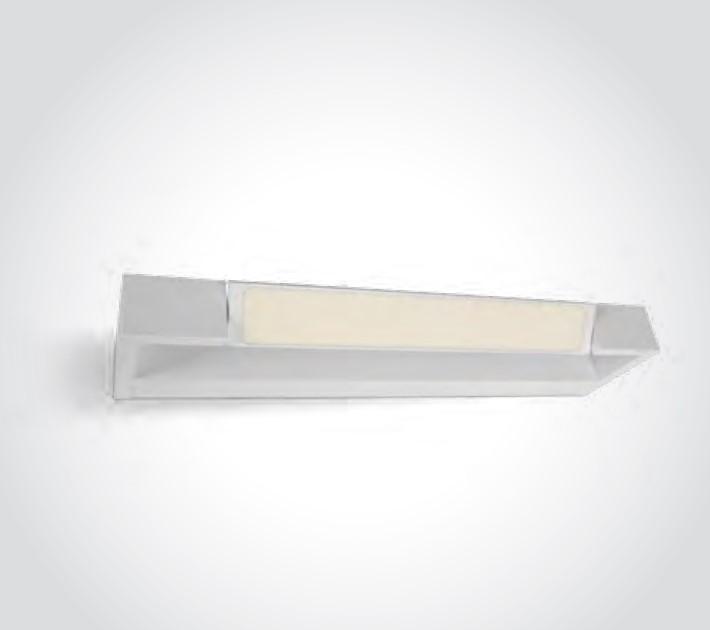 12W LED sieninis vonios šviestuvas, baltas, 3000K, IP44, 38112C/W/W - Image 2