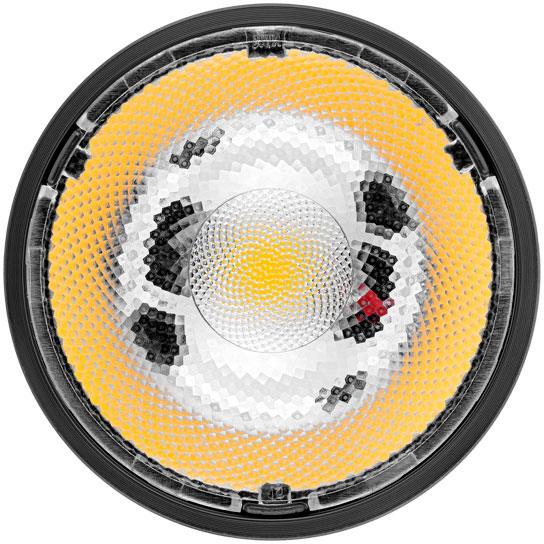 8,7-10,8W LED modulis/įleidžiamas šviestuvas SLA DC SNC3, juodas, 2700K, 12°, 50mm - Image 2