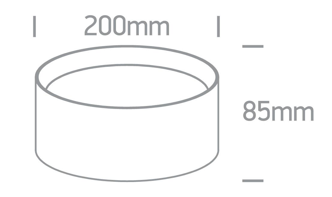 30W LED paviršinis šviestuvas, juodas, 3000/4000/5000K, IP44, 12130D/B/V - Image 3