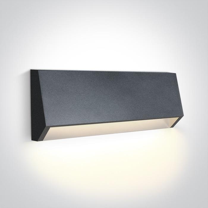 4W LED sieninis šviestuvas, antracito sp., 2700/3300/4000K, IP65, 67386C/AN/V - Image 2