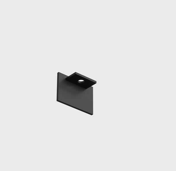 Magnetinės sistemos bėgelio MINI_LINE 42 užbaigimas, juodas, 2vnt. - Image 2