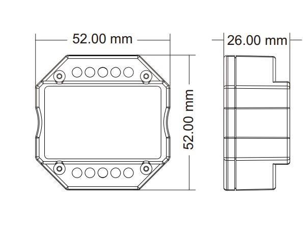 0/1-10V WiFi + RF + PUSH valdiklis, veikia per WIFI ir TUYA - Image 2