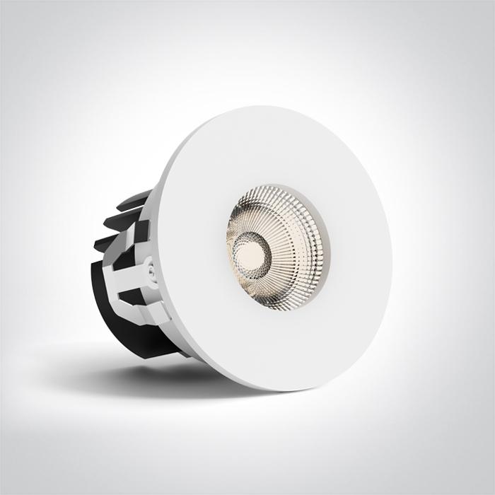 6,5W LED įleidžiamas šviestuvas, baltas, 4000K, dimeriuojamas, 10107PA/W/C - Image 2