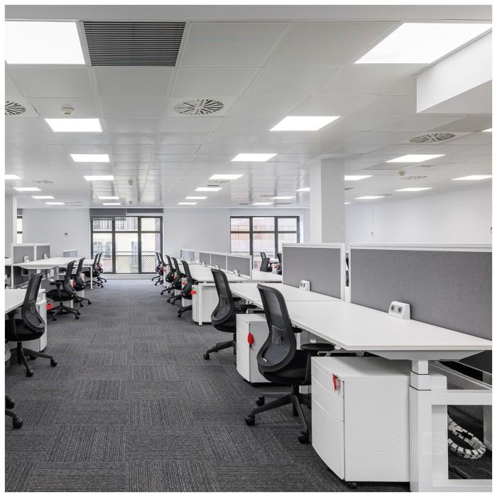 25/36/40W LED panelė CAPRI G2, 60x60cm, balta, 3000/4000/5700K, IP44 - Image 2