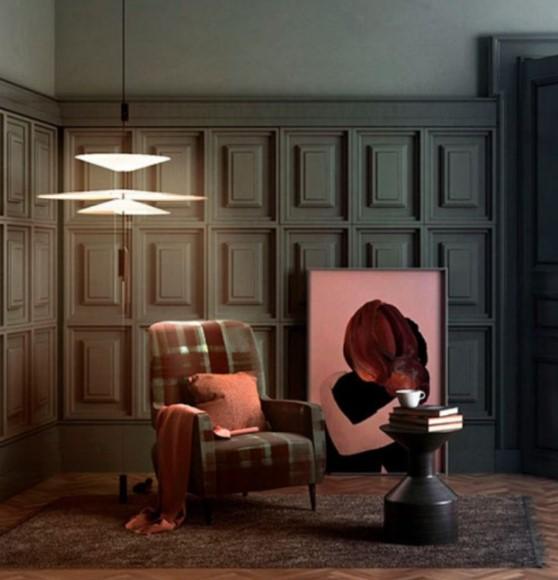 17W LED pakabinamas šviestuvas FLAMINGO, vario sp., 3500K, dimeriuojamas - Image 2