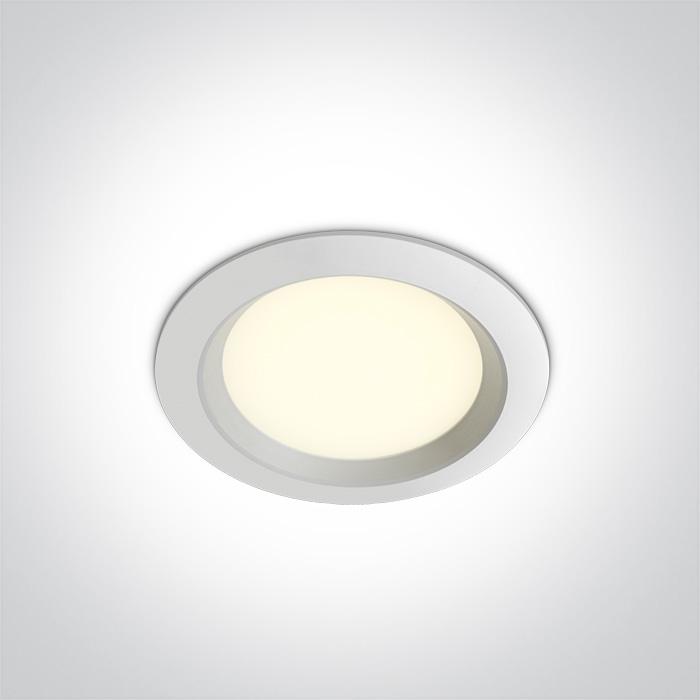 7W LED įleidžiamas šviestuvas, baltas, 3000/4000/5000K, 10107T/W/V - Image 2