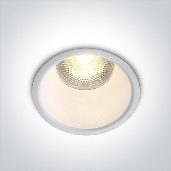 10W LED įleidžiamas šviestuvas, baltas, 3000/3500/4000K, 10110FD/W/V - Image 2