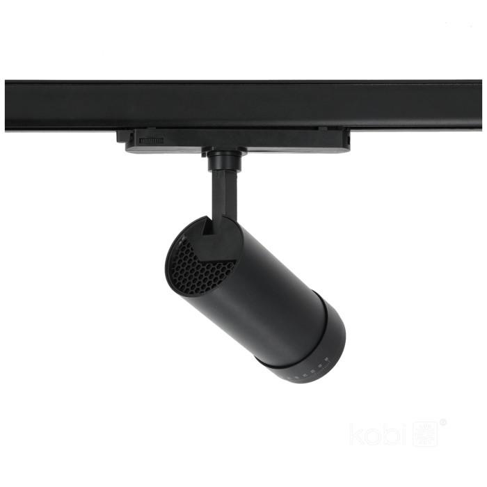20W akcentinis šviestuvas į 3 fazių bėgelius LED NEXTRACK VISION, juodas, 3000/4000/5000K, 30-60° - Image 3